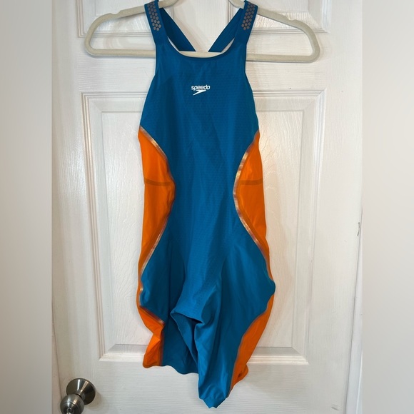 Speedo Blue and Orange One Piece‎ Swimwear - Picture 2 of 8